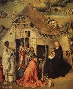 BOSCH, Hieronymus The adoration of the three Kings France oil painting artist
